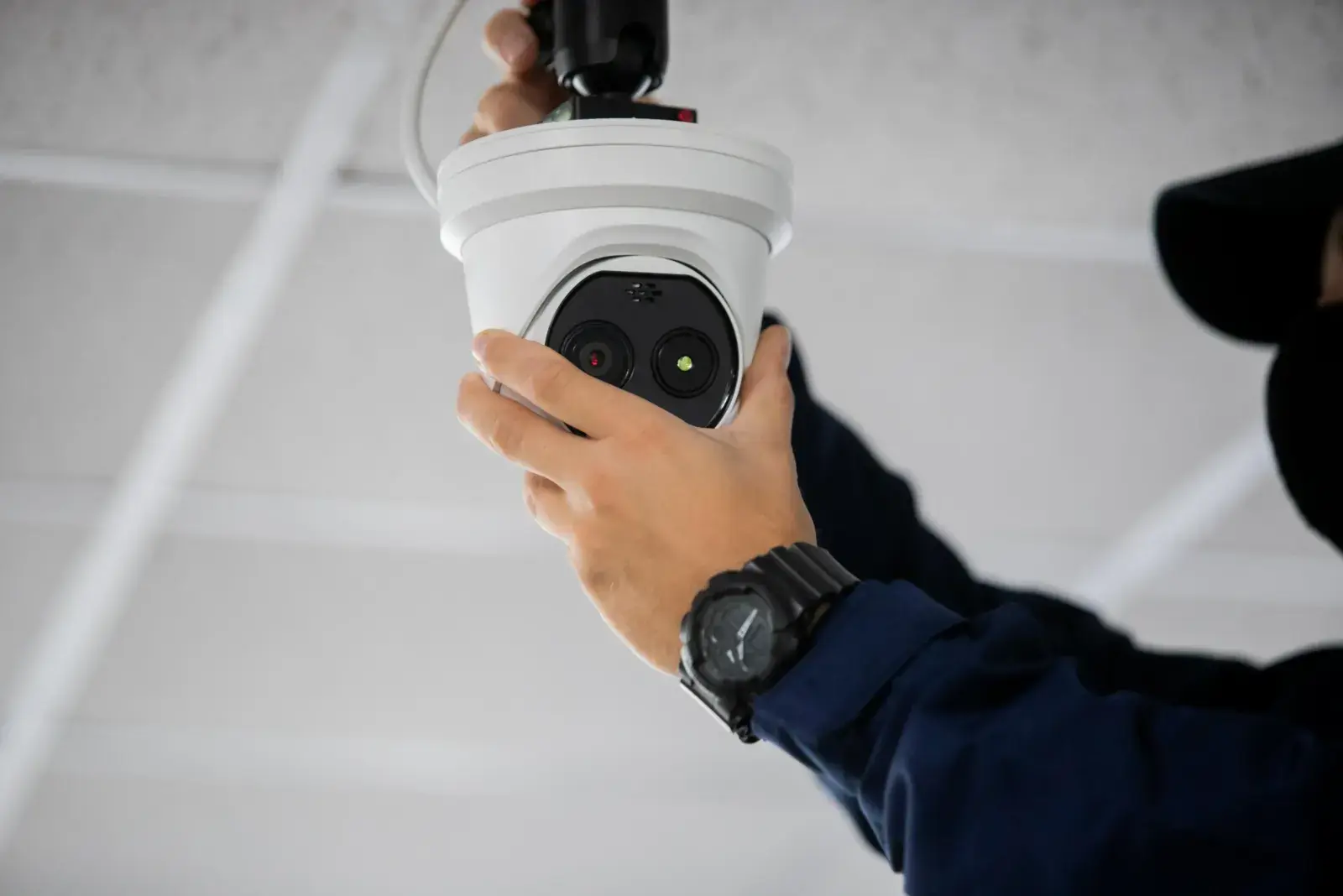 Security camera installation